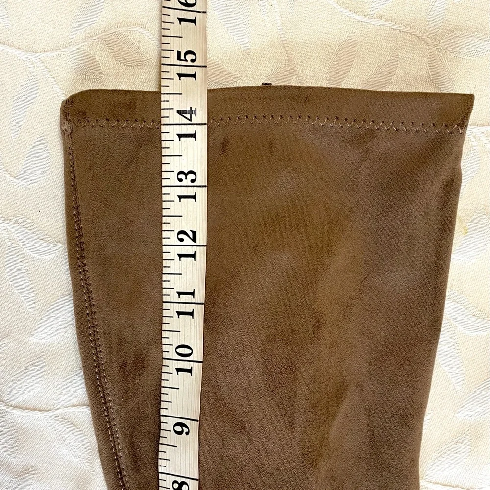 🆕 White Mountain Boots Womens size 6.5 Light Brown Suede Platform Marcella NEW
